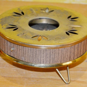 Vintage tea warmer 50s retro mid century stove tea warmer