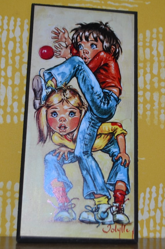 Vintage Picture Jolylle Big Eyes New in Original Packaging