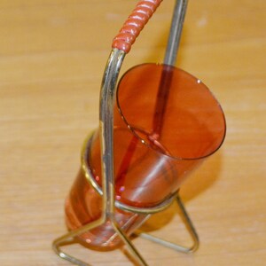 Vintage Salt Stick Dispenser 50s Rockabilly Retro Cocktail Party Mid Century Shabby Chic