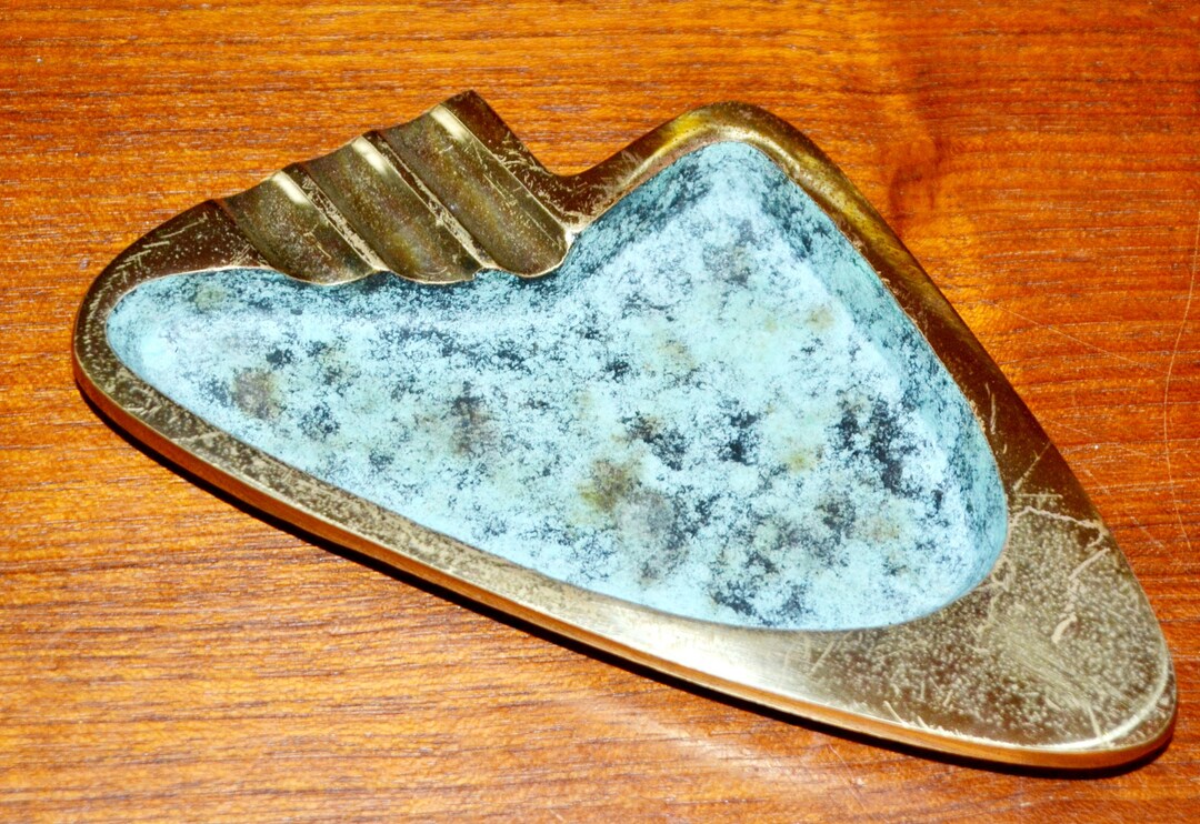 Vintage Art Deco Ashtray 20s Ashtray Retro Mid Century Shabby Chic Country Style Etsy