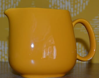 Vintage jug by Melitta Heidelberg Yellow 70s Retro Mid Century Shabby Chic Country House Style WGK