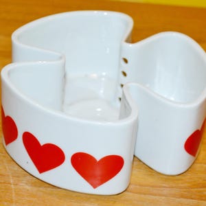 Vintage porcelain tea warmer by Funny Design from the 1970s, retro mid-century style, WGK country house style, shabby chic