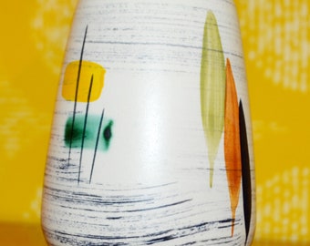 Vintage 1950s vase by Bay, model 657/14, retro mid-century rockabilly fifties country style shabby chic