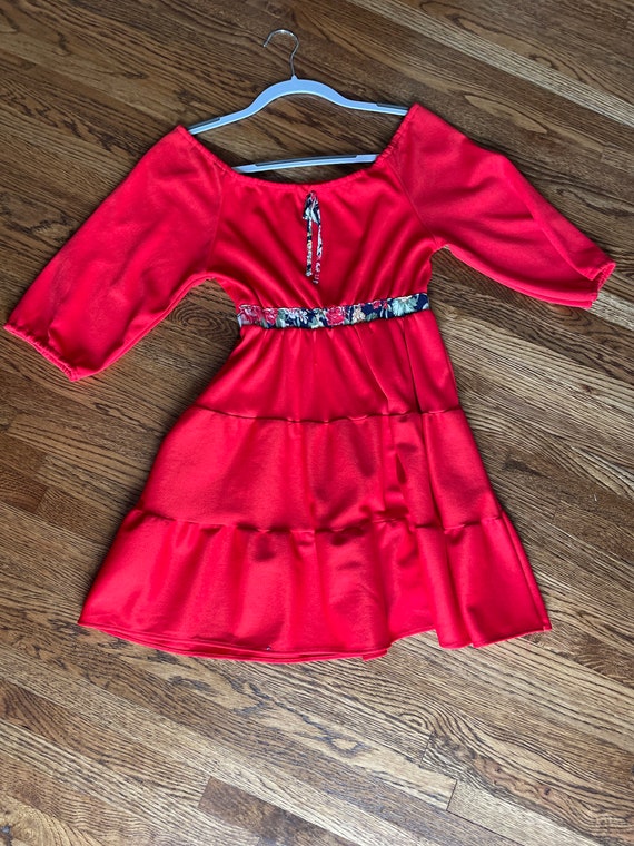 Vintage 1970’s red dress or tunic