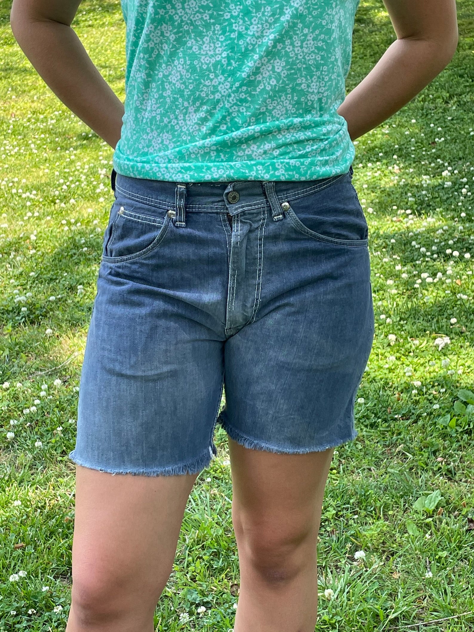 Vintage 70's cut off jean shorts Etsy