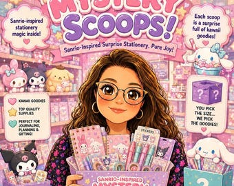 Sanrio-Inspired Character Mystery Scoops