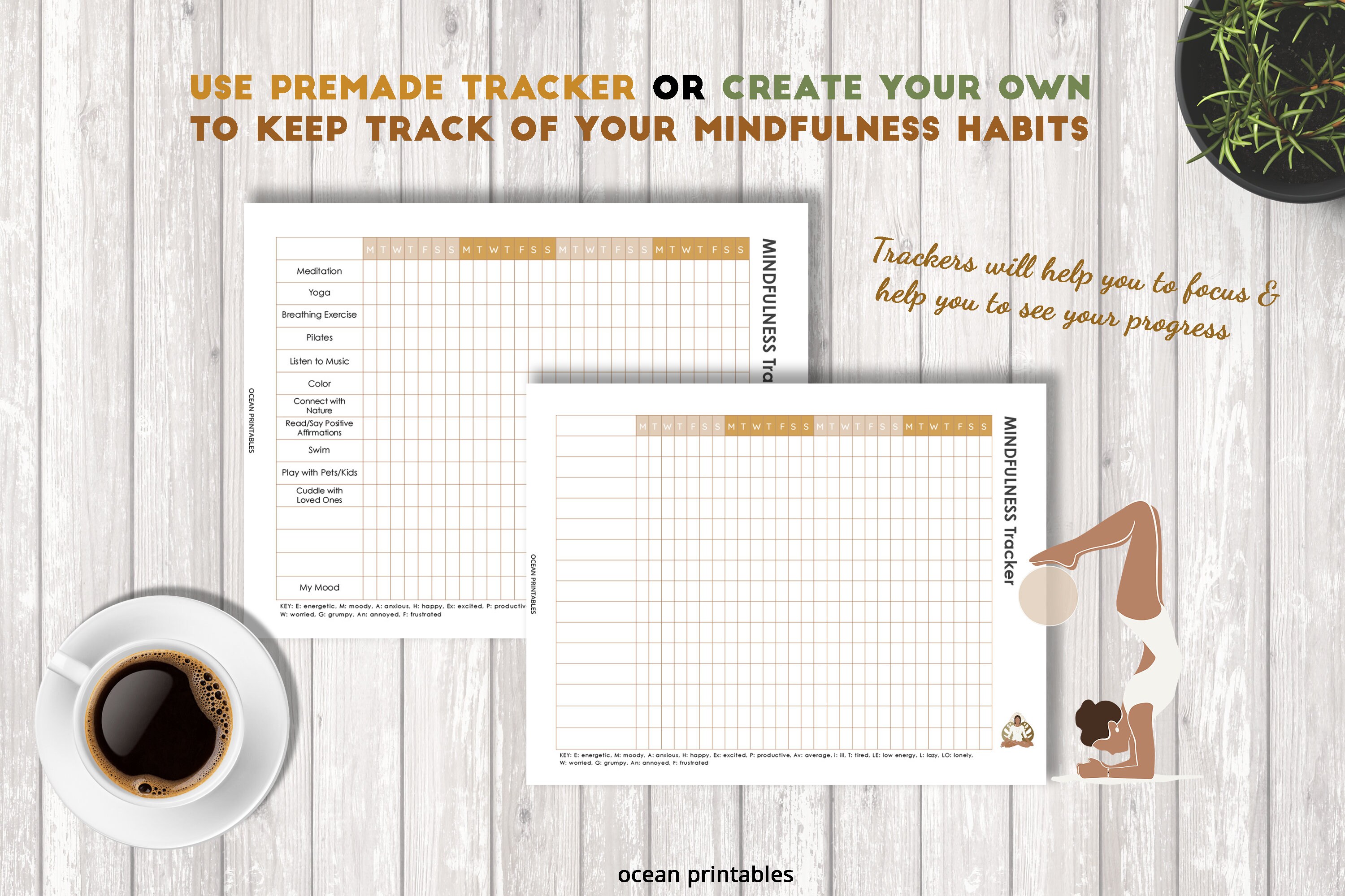 2022 Health Wellness Vision Board Kit Power Words Printable Etsy UK