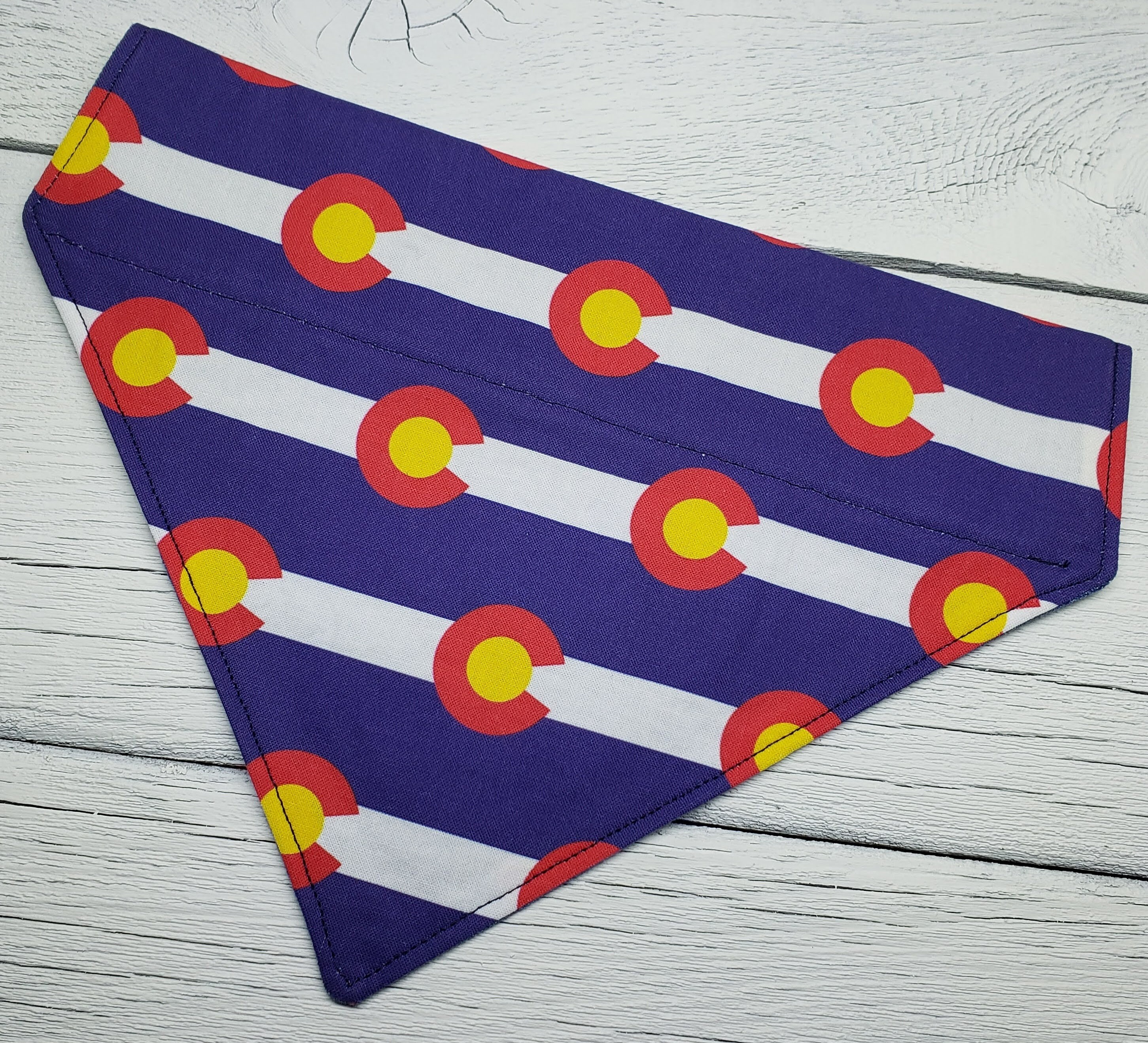 Colorado Texas and Iowa pride bandanas for your dogs Etsy