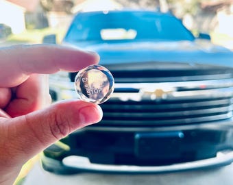 Crystal Start Stop Button Cover