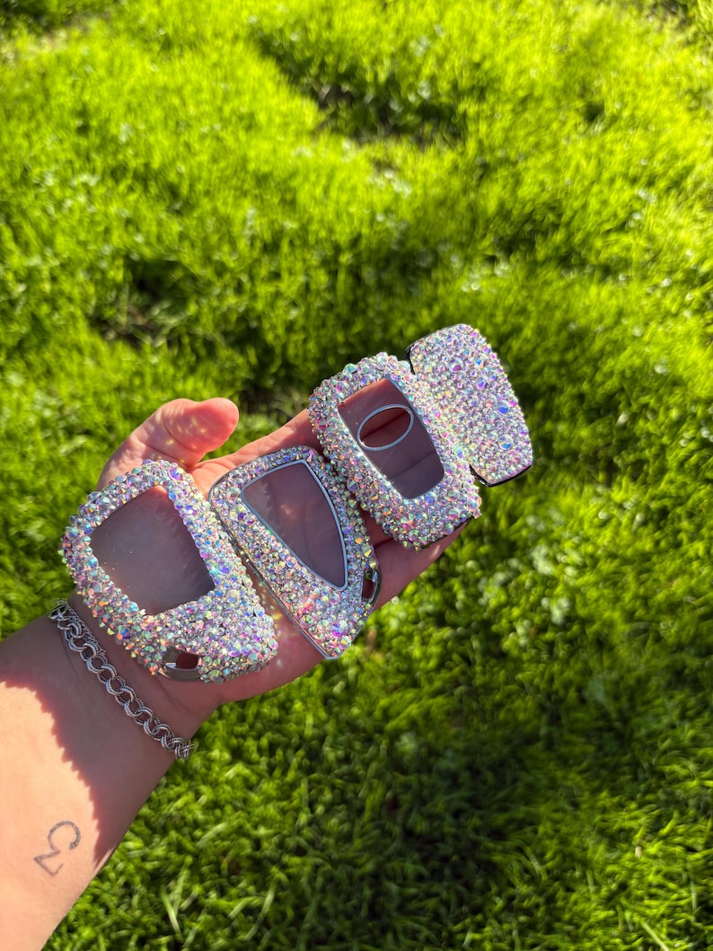 Portachiavi CHUNKY Girly AB con decorazioni in vetro scintillanti immagine 4