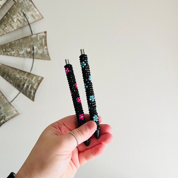 Big Daisy Bling Pens Bedazzled