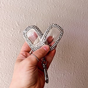 Porte-clés Cowboy en argent chromé avec cache-clés Bedazzled