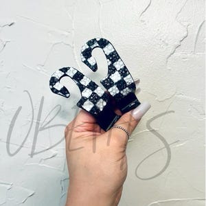 Geruite autostoeltashaken, 2 stuks