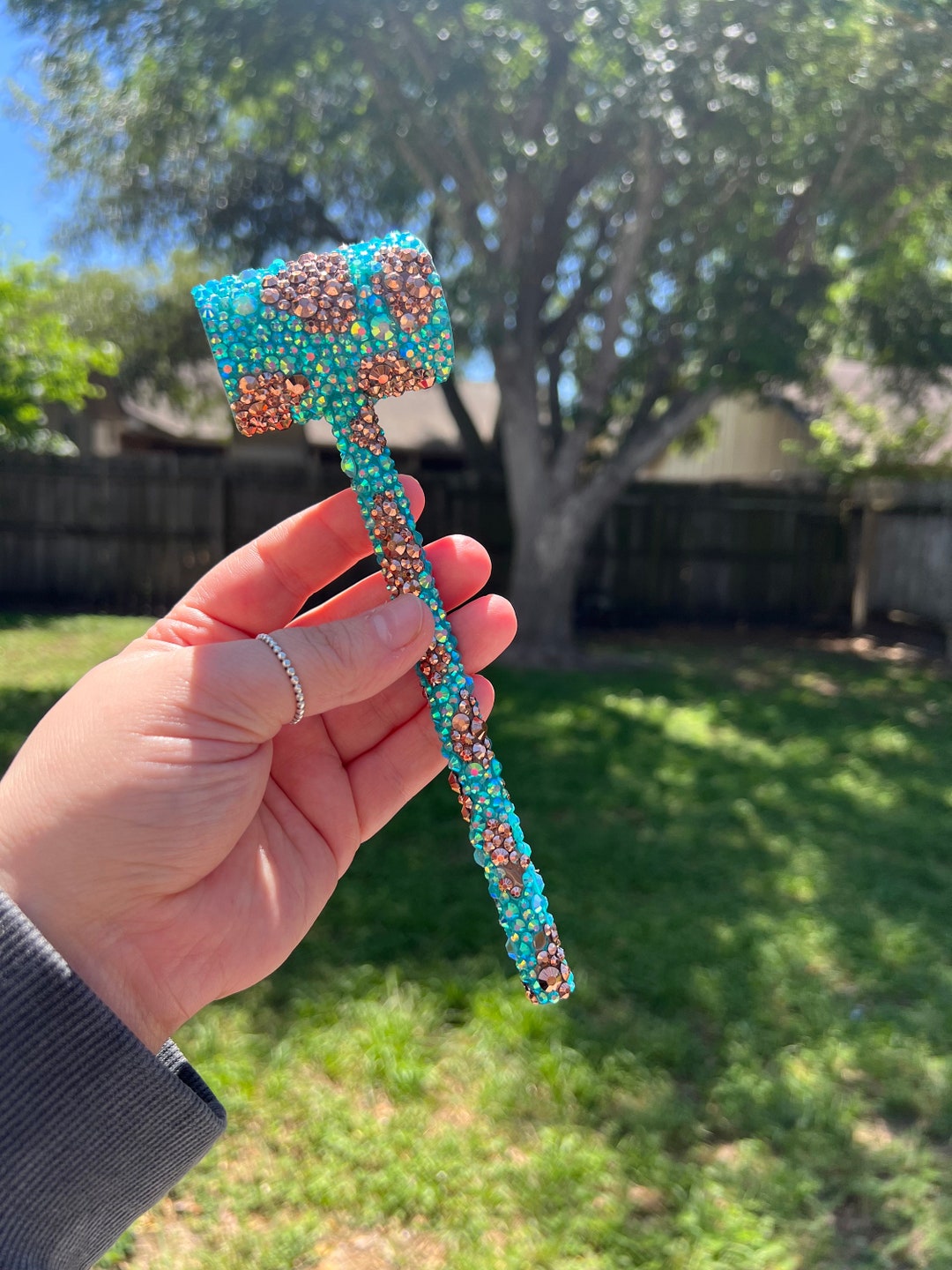 mallet glitter trainers