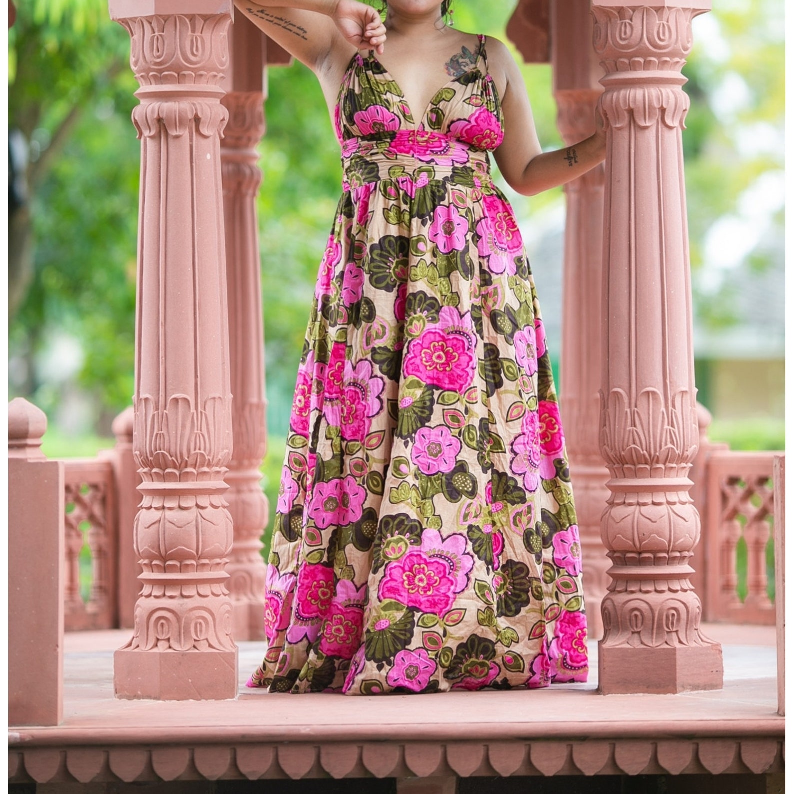 Summer maxi dress Boho dress Bohemian dress Etsy