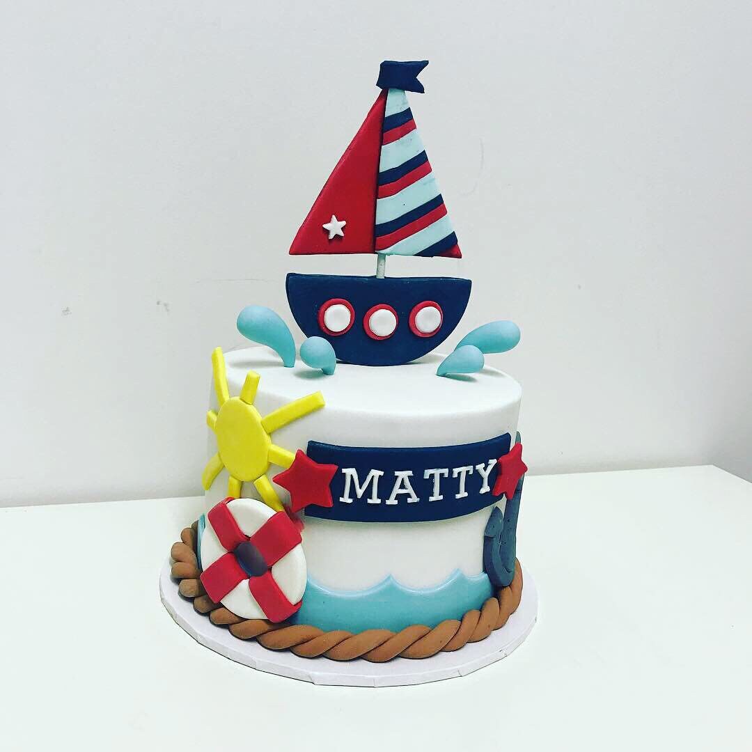 Boat cake topper Etsy