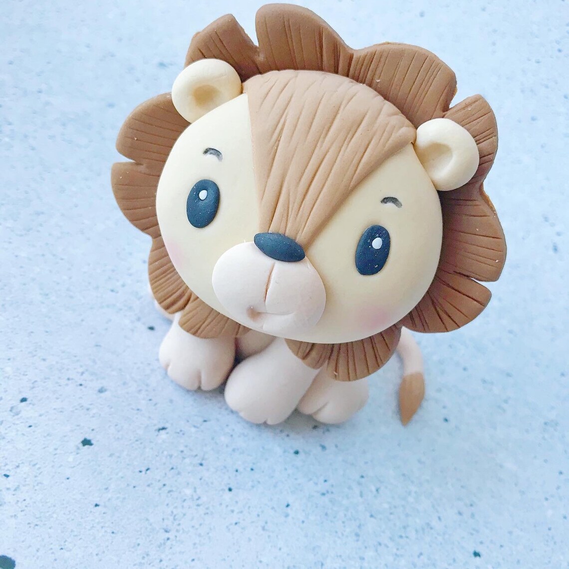 Lion fondant cake topper Etsy