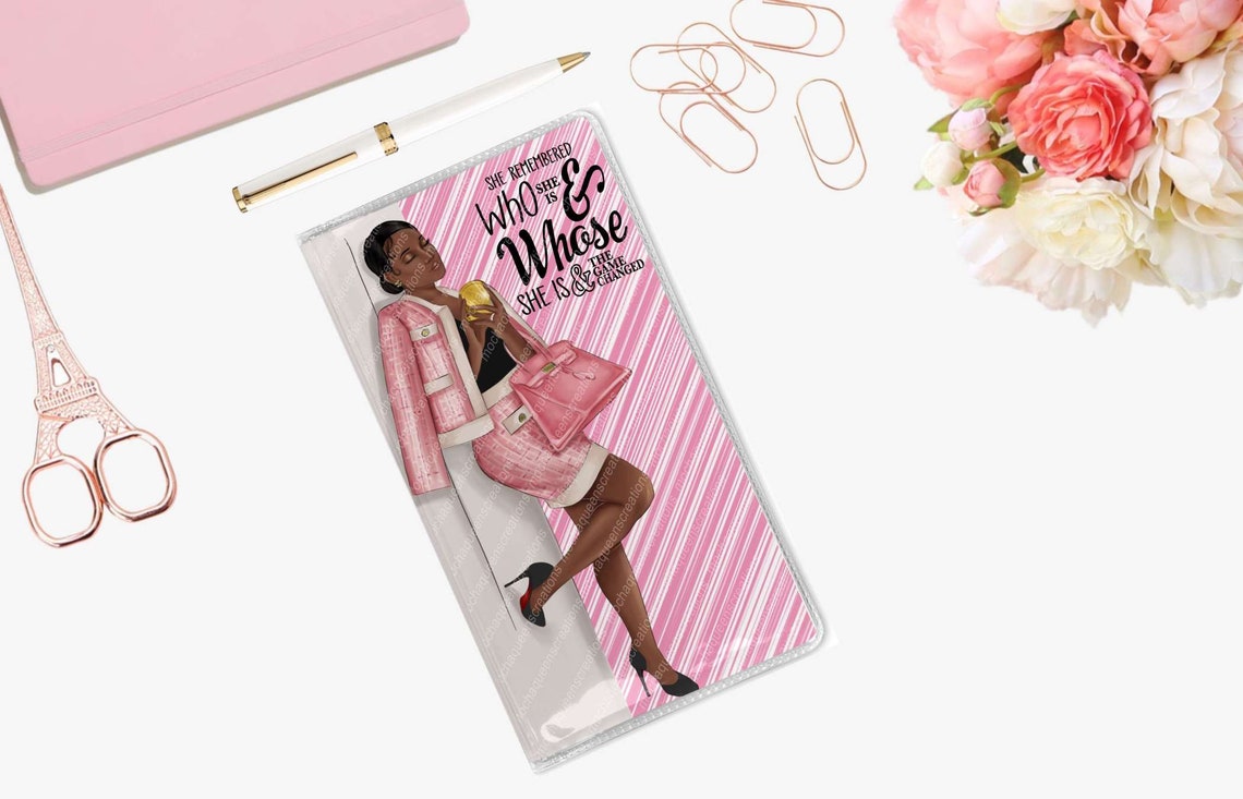 Who she is pocket calendarplanner black woman Etsy