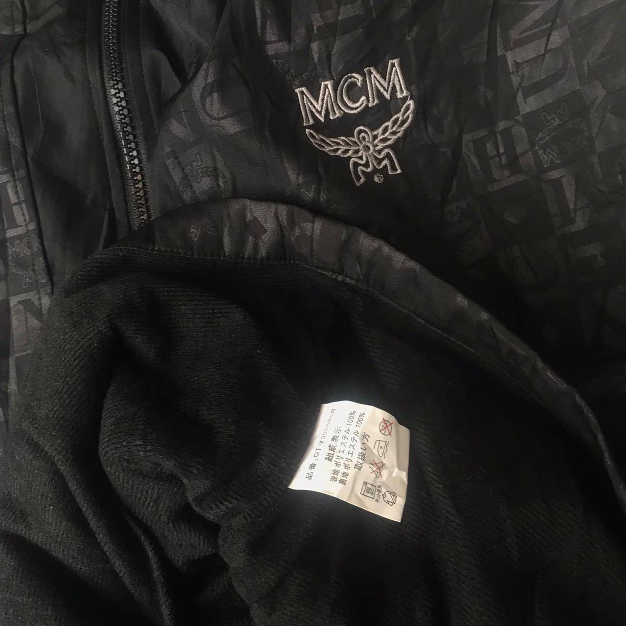 Vintage MCM Monogram and Big Embroidery Logo Jacket 