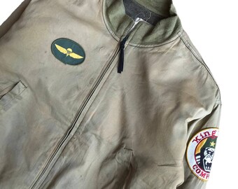 Vintage Tanker Repro Taxi Driver Bomber Jacket Etsy
