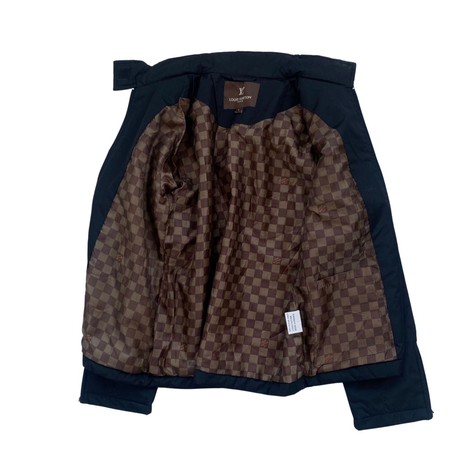 Louis Vuitton Monogram Jacket Black - 5 For Sale on 1stDibs  lv black  monogram jacket, louis vuitton black monogram jacket