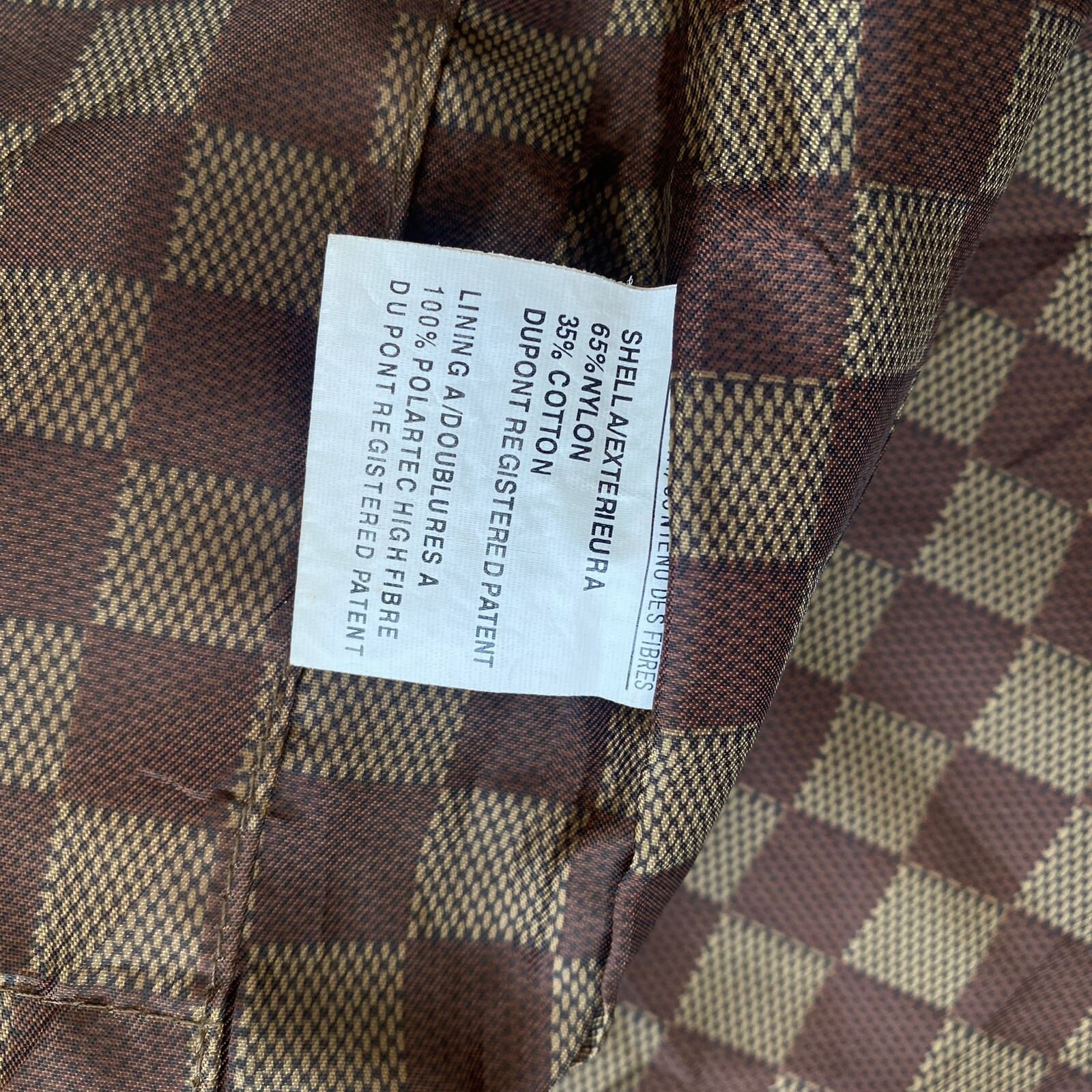 Vintage Louis Vuitton Monogram Inner Jacket 
