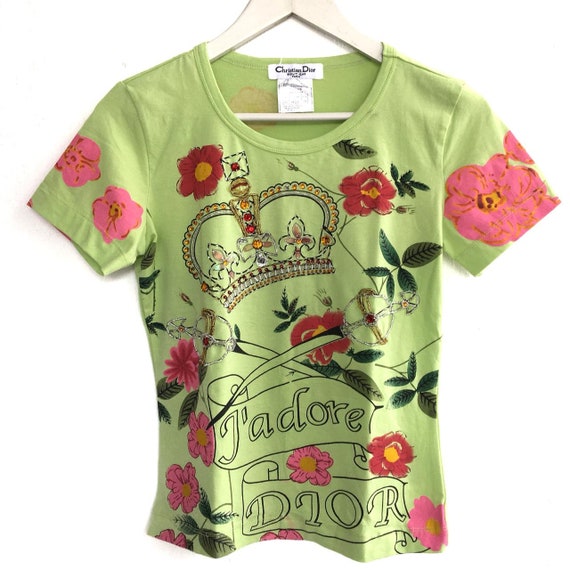 Vintage Christian Dior "J'adore Dior" Tshirt