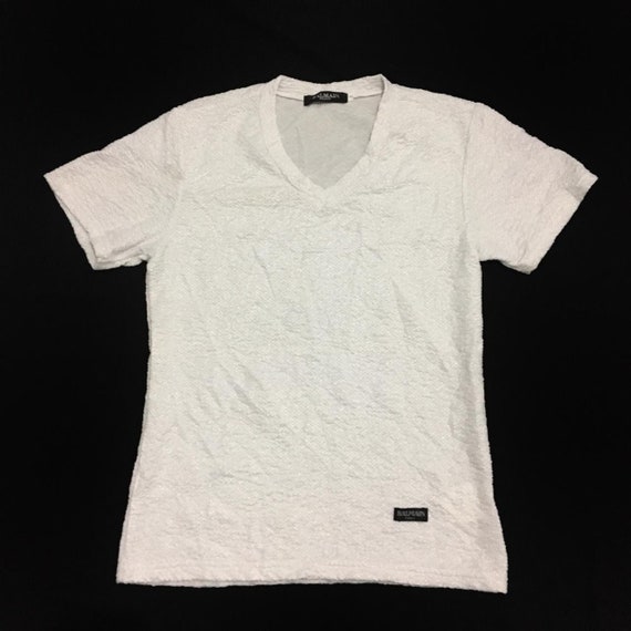 balmain t shirt etsy