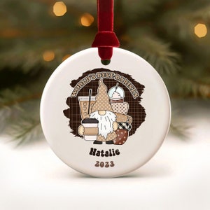 Worlds most Awesome Barista - Ornament Worlds most Awesome Barista - Ornament