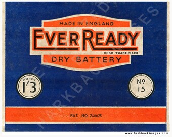 1950s Obsolete Battery (HD print).