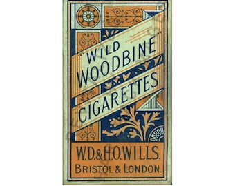 Wild Woodbine 10 Pack Cigarettes. (HD photographic print)