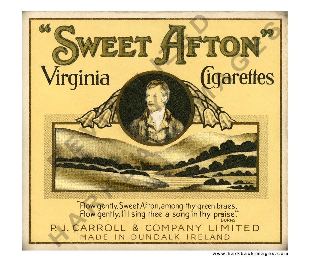 sweet afton cigarettes buy online Sweet Afton Cigarette Packet. (HD photographic print)