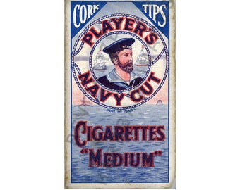 Vintage Players Navy Cut Filter Cigarettes Playing Cards. Full Set, Unique  Grandmacore Gift, Housewarming, Hostess, Man Cave, Bar Decor