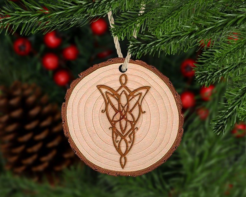 Lord of the Rings Christmas Ornament Evenstar Christmas Etsy