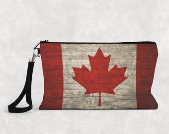 Canadian Flag Grunge Distressed Travel Bag Canadian Flag Grunge Distressed Travel Bag