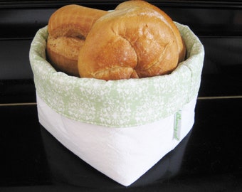 Bread basket LIGHT GREEN medium #