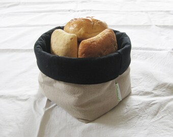 LINEN bread basket medium!