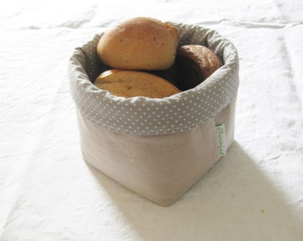 Corbeille à pain DOTTI LINEN petite #