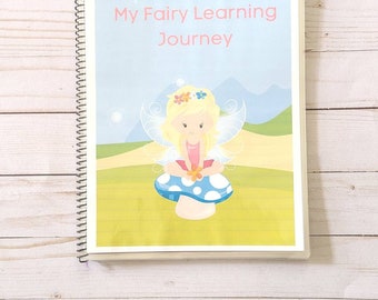 Fairy Themed Busy Book: Toddler Learning Workbook