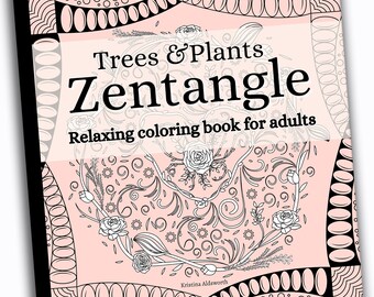 Download Zentangle Coloring Book Etsy