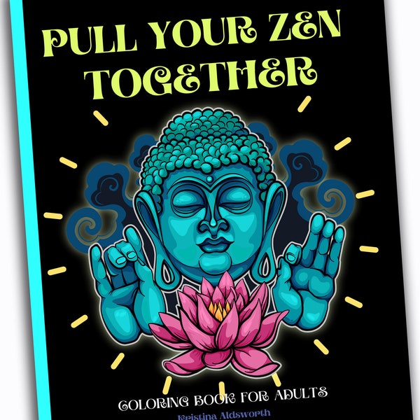 Zen Coloring Page - Etsy