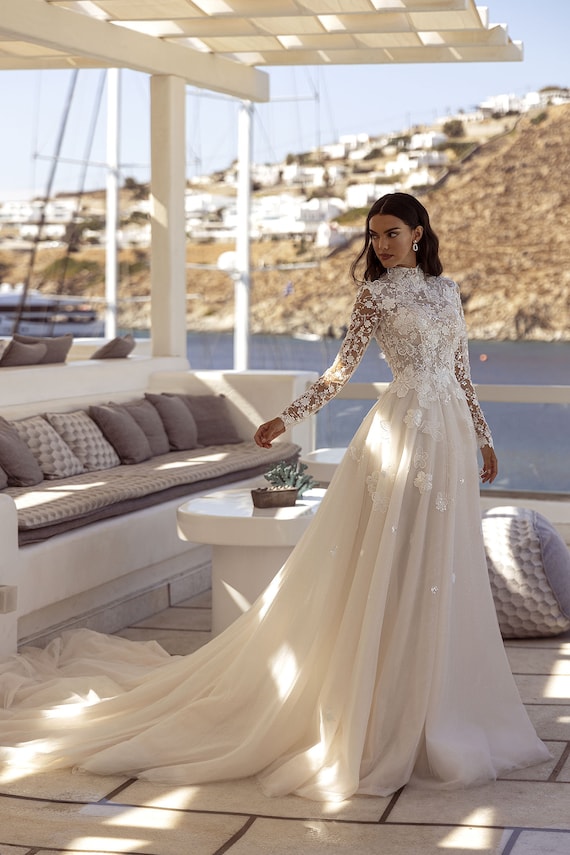 590 Best Wedding dresses with sleeves ideas