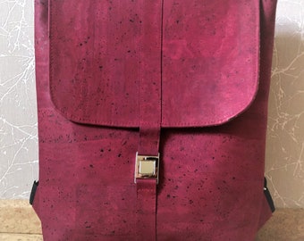 Damenrucksack aus Kork