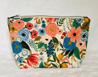 Kleines Canvas-Tasche mit Blumenmuster