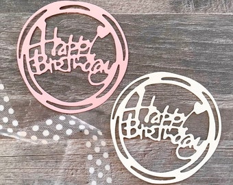 Stanzschablone Cutting Dies „Happy Birthday No.04“