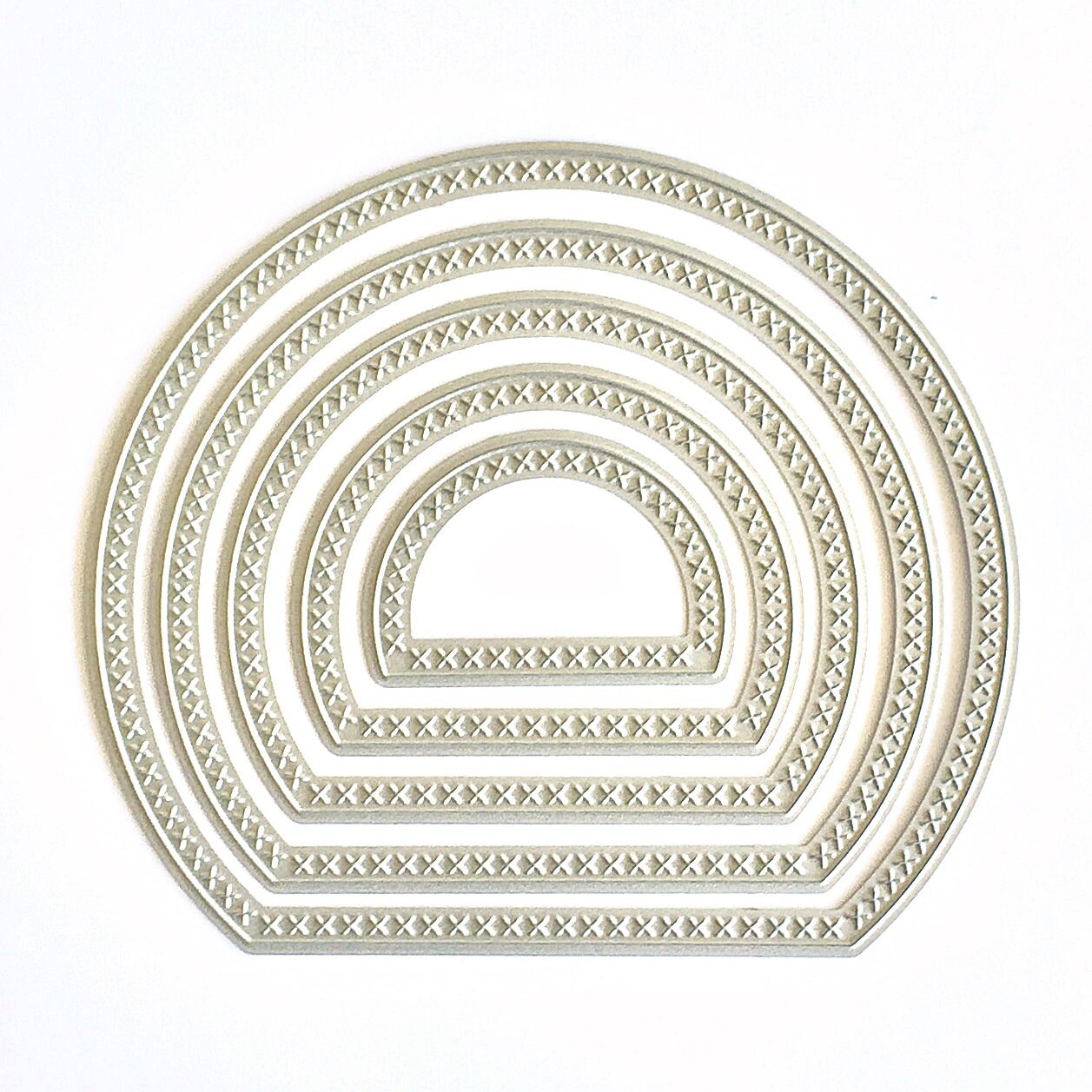 DieCut Stencil semicircle collection Etsy