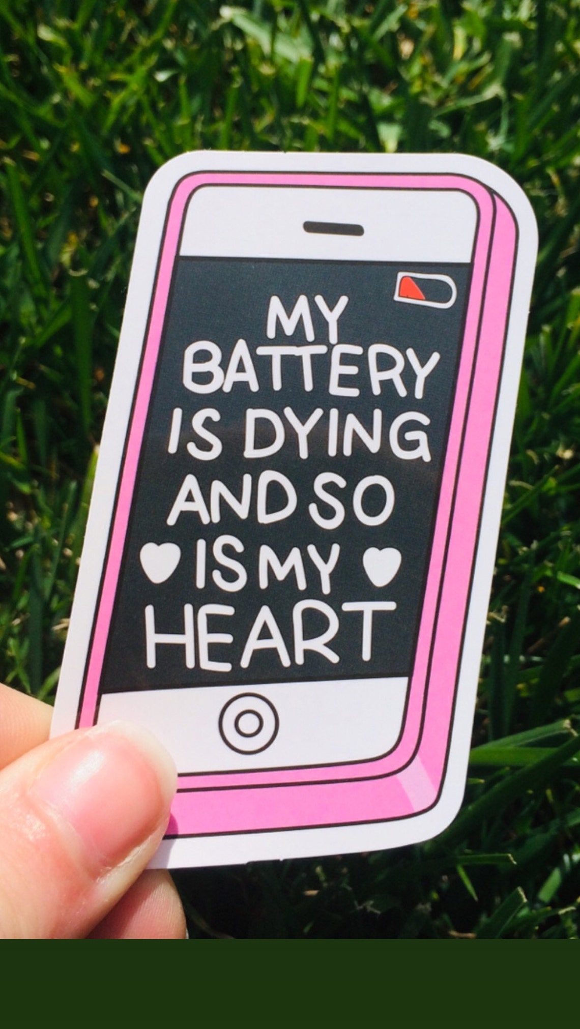 Ma batterie est en  train  de  mourir  tout comme mon 