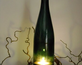 Windlicht Rieslingflasche