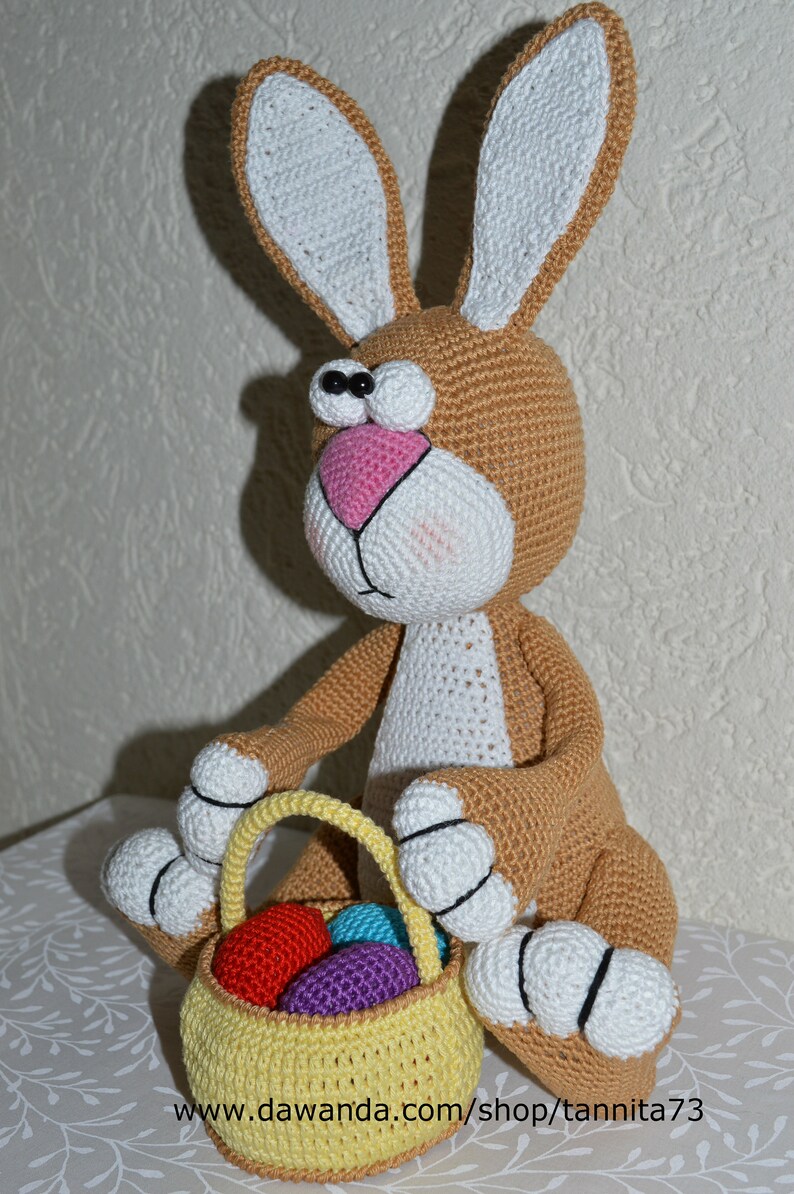 Osterhase Amigurumi H\u00e4kelanleitung