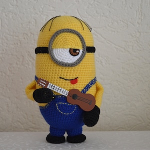 Minion Stuart Amigurumi haakpatroon